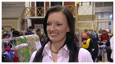 Katja Auer (copyright YLE/videokuvaa)